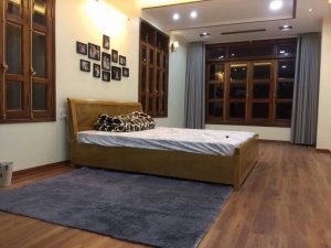 Thảm lót sàn phòng ngủ lông dài hình chữ nhật