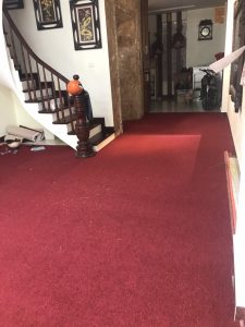 cuộn thảm lót sàn