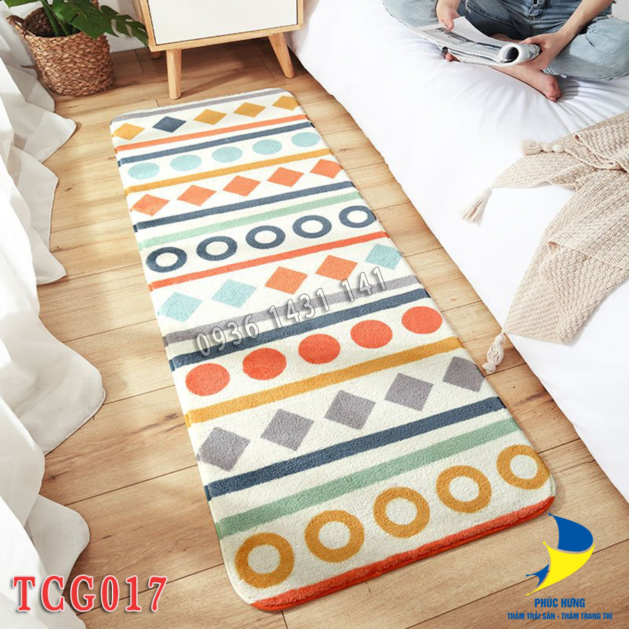 thảm chân giường TCG017