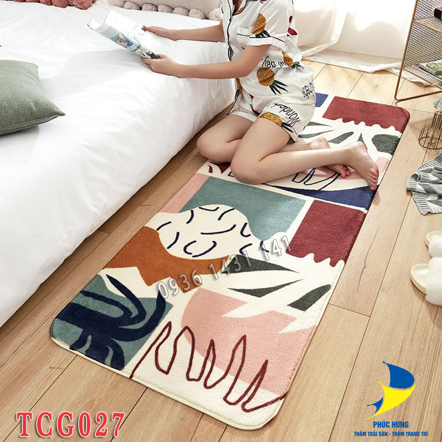 thảm chân giường TCG027